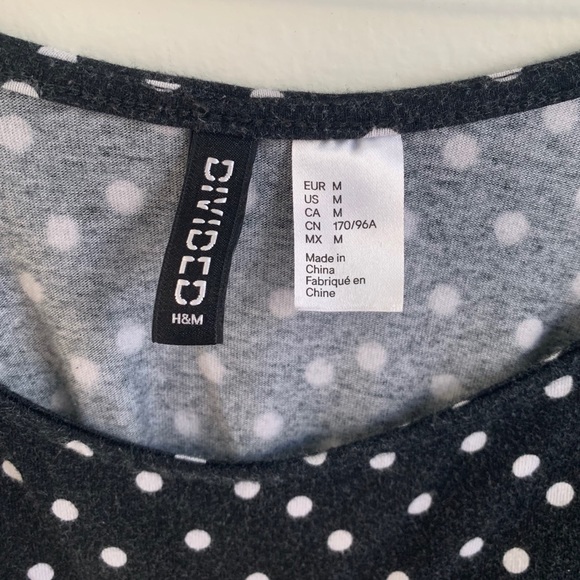 Polkadot H&M Crop Top - Picture 3 of 4